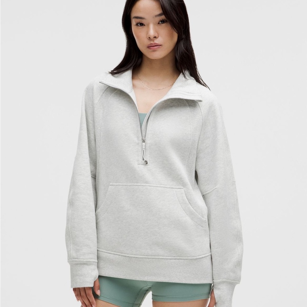 Lululemon scuba oversized funnel-neck half zip *Long